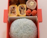 【キャラ弁】クッキーモンスター弁当作り方1写真