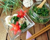 梅風味の万能ニラ塩だれ作り方3写真