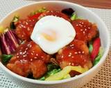 お弁当に♬簡単♥️唐揚げ丼＊特製タレ作り方3写真