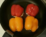 パプリカの肉詰め～和風あん～作り方8写真