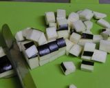 砂肝となすとひよこ豆のマサラ作り方1写真