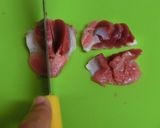 砂肝となすとひよこ豆のマサラ作り方2写真