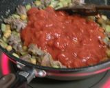 砂肝となすとひよこ豆のマサラ作り方6写真