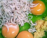 生姜入りシラスオムレツ作り方1写真