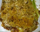 オーブンで簡単！鶏肉のにんにくパン粉焼き作り方5写真