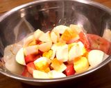 トマトサラダマヨネーズ和え作り方1写真