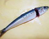 鰯のパン粉焼き～バジルソースがけ～作り方1写真