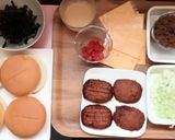 夏バテ解消‼︎梅しそチーズバーガー作り方1写真