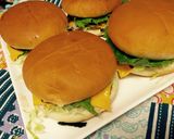 夏バテ解消‼︎梅しそチーズバーガー作り方3写真