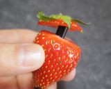 ストローで超かんたんないちごの飾り切り！作り方7写真