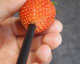 ストローで超かんたんないちごの飾り切り！作り方4写真