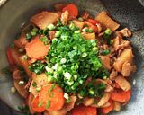 大根と豚バラの甘辛★豆板醤煮作り方8写真