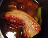 梅酒の梅で！さっぱりうめぇ〜♪豚バラ焼豚作り方4写真