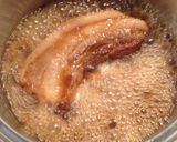梅酒の梅で！さっぱりうめぇ〜♪豚バラ焼豚作り方6写真