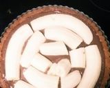 最高の組み合わせ！チョコバナナタルト♪作り方3写真