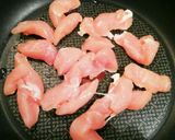 さっぱり梅味☆鶏のササミ&セロリの炒め物作り方4写真