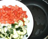 鶏ムネ肉とじゃが芋ズッキーニの簡単揚げ煮作り方8写真