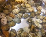 コハク酸の滲み出たあさり味噌汁。作り方4写真