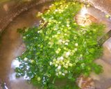 コハク酸の滲み出たあさり味噌汁。作り方7写真