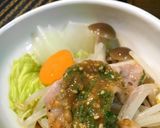豚バラと野菜の梅味噌せいろ蒸し作り方8写真