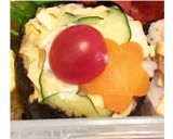 誕生日のケーキ弁当作り方1写真