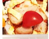 誕生日のケーキ弁当作り方13写真
