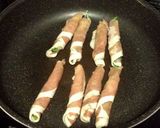 水菜の肉巻き照り焼き作り方4写真