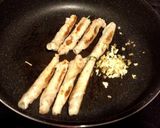水菜の肉巻き照り焼き作り方5写真