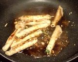 水菜の肉巻き照り焼き作り方6写真