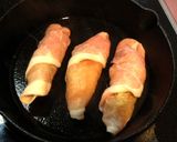 肉巻きレタスの梅照り焼き作り方4写真