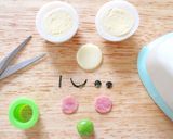 キャラ弁＊簡単♪うずら卵で白くまくん弁当作り方2写真