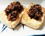 エコ料理【小豆茶の後で】小豆入り肉そぼろ作り方4写真