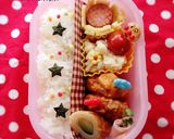 幼稚園年長 かわいいお弁当作り方1写真