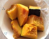 晩ご飯の残りを納豆でアレンジ！かぼちゃ編作り方2写真
