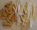 ヘルシー&エコ★大根皮と薄揚げのきんぴら作り方1写真