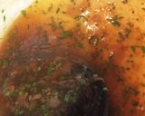 梅と大葉の餡かけ〜和風ハンバーグ作り方6写真