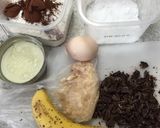 簡単3分!クランブルバナナチョコマフィン作り方1写真