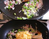 ピラフ風グリーンアスパラとベーコンの炒飯作り方4写真