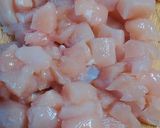 鶏むね肉でチキンナゲット♪作り方1写真