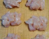 鶏むね肉でチキンナゲット♪作り方3写真