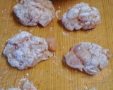 鶏むね肉でチキンナゲット♪作り方4写真
