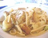 ズッキーニと2種類のチーズパスタ作り方4写真