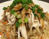 丸ごと鶏ご飯〜生姜あんかけ〜作り方5写真