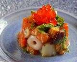 ✿タコサーモンイクラヤングコーンの前菜✿作り方7写真