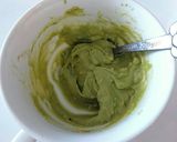 シャリシャリ梅とアボカドクリームの素麺作り方1写真