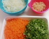 和風ドライカレー。作り方1写真