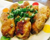 山芋包みのわさび醤油焼き作り方5写真