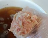 煮込み肉団子の中華スープ作り方3写真