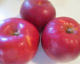 天然紅色　紅玉で作った林檎ジャム作り方1写真