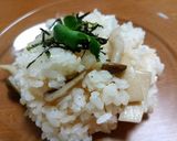 オイルきのこと明太子の混ぜご飯作り方5写真